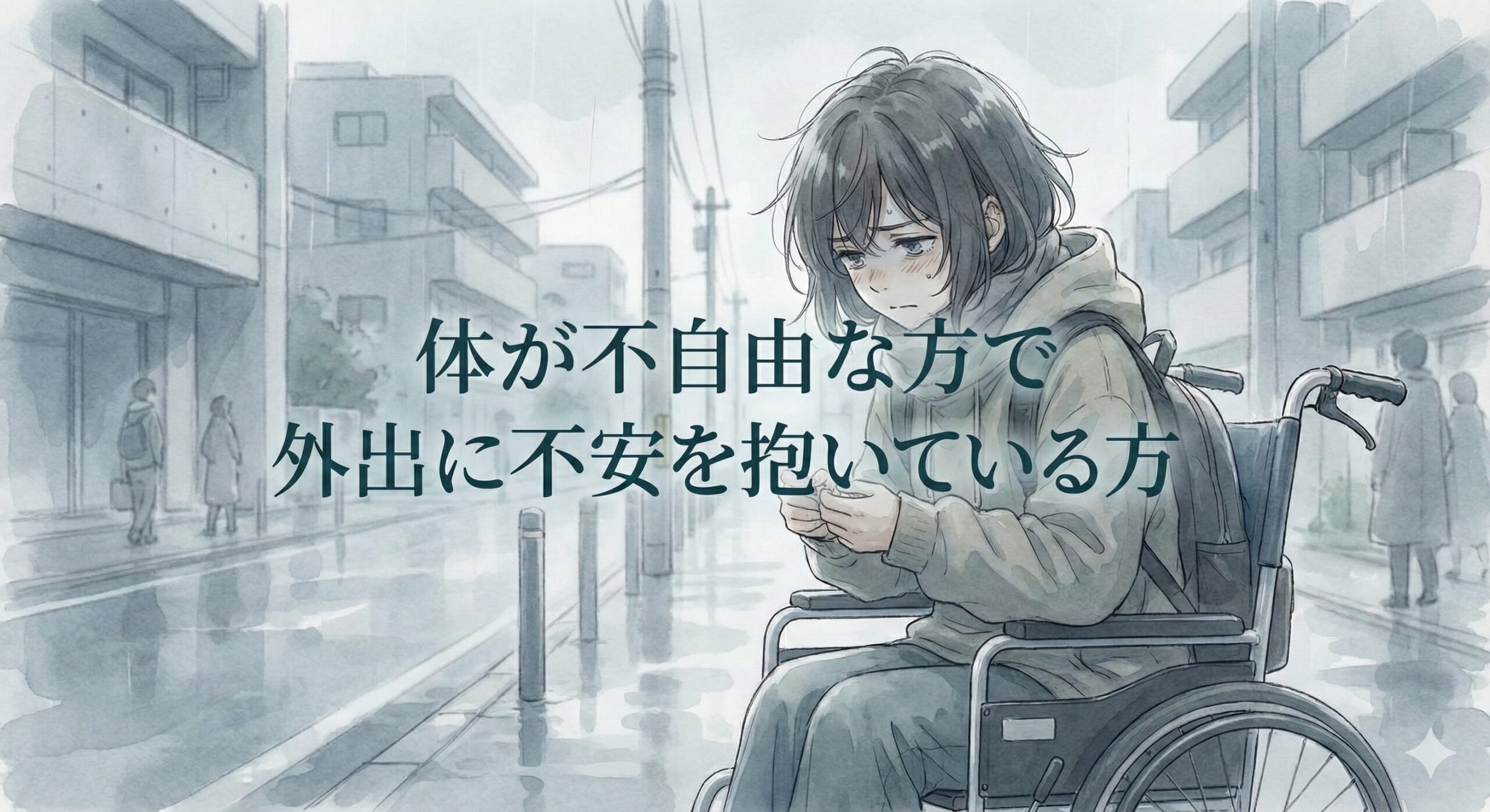 高齢者・障がい者の外出に不安を感じる方へ｜外出の不安を解消する5つの対策と福祉タクシーの力